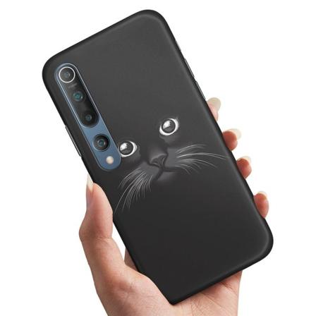 Xiaomi Mi 10/10 Pro - Skal/Mobilskal Svart Katt