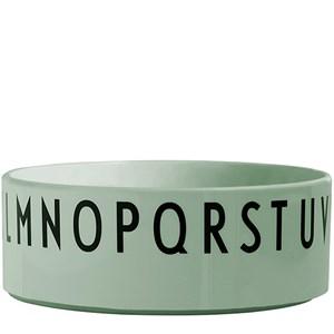 Design Letters Eat & Learn round bowl tritan One Size - Tableware - One size - Green