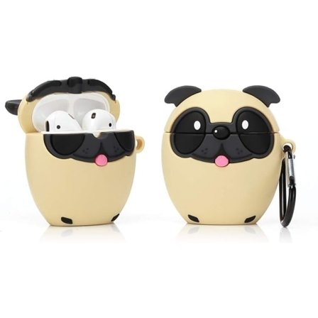 Tecknat skyddsfodral för 2:a/1:a generationens Airpods Mops