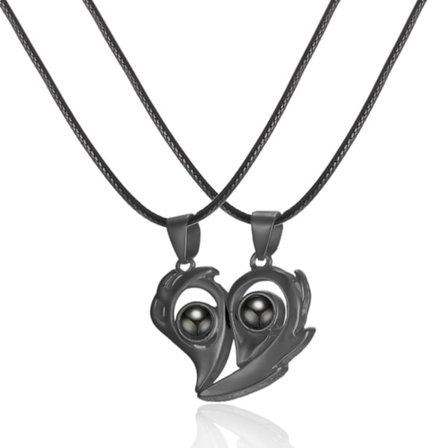 Venskabs halskæde "Eye of the heart" - Elegant og trendy design