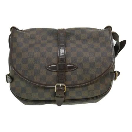 Louis Vuitton Vintage, Pre-owned Saumur Bag Bruin, Dames, Maat:ONE Size