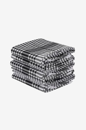L'essentiel - Set med små handdukar Kup 2 (10 st.) - Svart - Handdukar - 45X65 - Från Homeroom