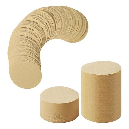 Ersättningspappersfilterpaket 800 st Kaffefilterpapper Kaffemakare Filter och Engångs