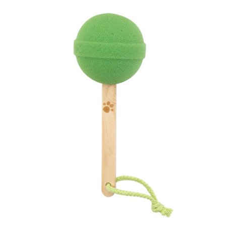 Søt godteriform Langhåndtak Kopp Rengjøringsbørste med snor for kjøkken Grønn