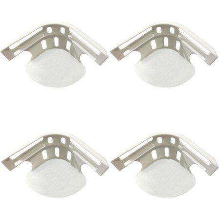 Vita Lakanipidikkeet 4x Lakanan Kiinnikkeet Helpot Pitävät Tiukasti ja Kiristävät Silmukka Lakanan Kulmaklipsit Hihnoilla