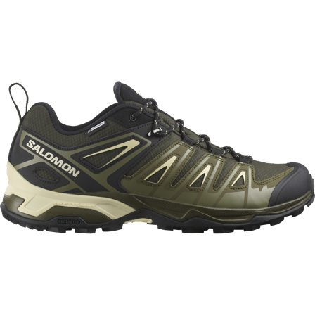 Salomon - Men's Hiking & Backpacking Shoes Exvantage Wp - Peat / Olive Night - 9.5