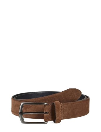 Suede Leather Belt Zack Brown Howard London