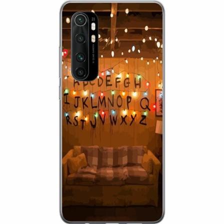 Xiaomi Mi Note 10 Lite Genomskinligt Skal Stranger Things