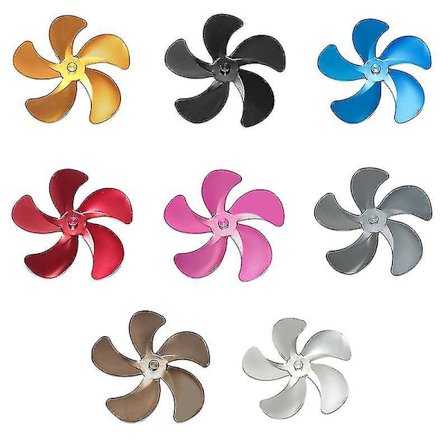 Brændeovnsdrevet ventilator til pejs, ventilator til brændeovn, ventilatorblad til træovn