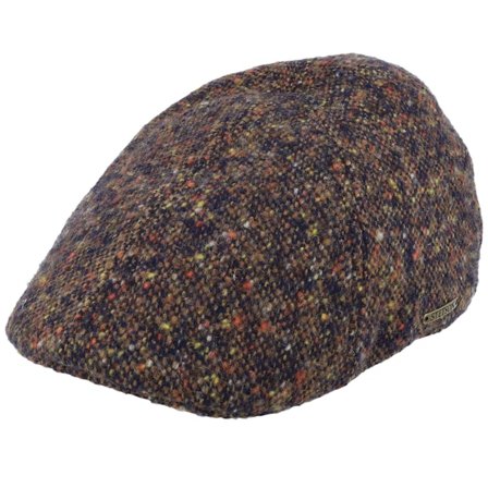 Stetson - Multi flatcap Cap - Texas Donegal Multi Flat Cap @ Hatstore