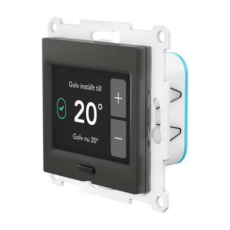 Plejd TRM-01-SA Termostat Antracit (RAL 7024), Värme