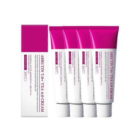 1-5x Arbutin 7% + Tranexamsyre 4% Creme 50g