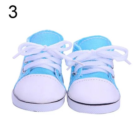 43 cm Dukkesko Hverdagssko 3 3 3