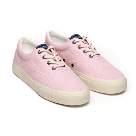 Sebago Women's John Panama Canvas Women everyday shoes Pink 41