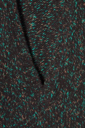 COS Women's Oversized Chunky Flecked Wool Jumper in Brown