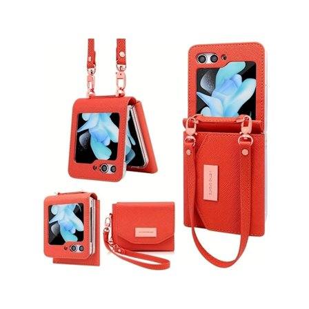 Suojakuori Samsung Galaxy Z Flip3 Oranssi