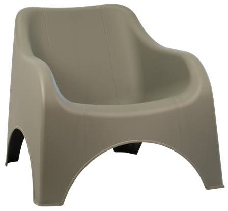 Brafab Kumo Loungefåtölj Grön, Utemöbler