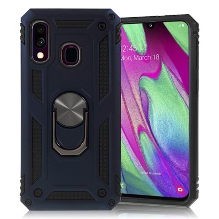 Bofink Combat Samsung Galaxy A40 kuoret - Sininen