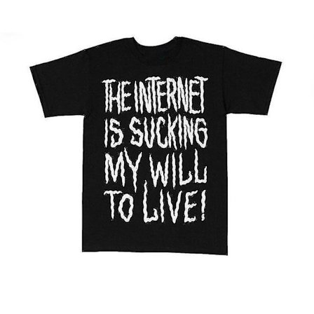 Vursa Limited Internet Sucks T-shirt