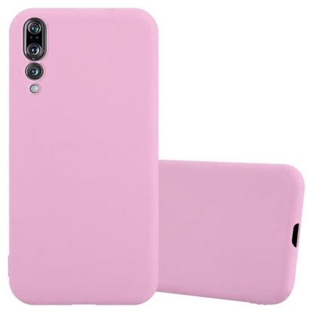 Mobilskal för Huawei P20 PRO / P20 PLUS Fodral i KLAR ROSA Hölje Skydd Silikon TPU Skal