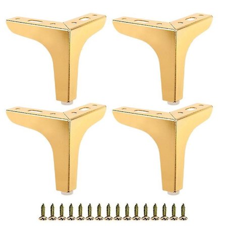 st Soffben Möbelben för TV-skåp Sängbord Guld/Svart Guld 10cm