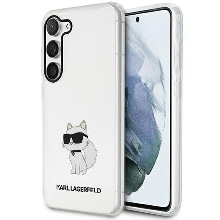 Karl Lagerfeld KLHCS23MHNCHTCT S23+ S916 gjennomsiktig hardcase Ikonik Choupette