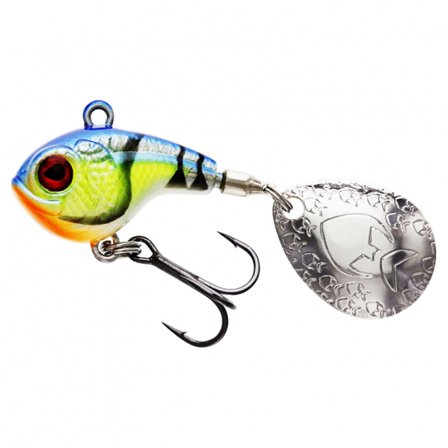 Westin DropBite Spin Tail Jig 2,6cm, 8g - Chart. Blue Craw