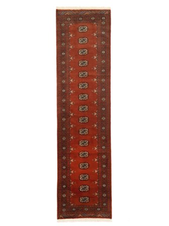Pakistan Buchara 2Ply Teppich Handgeknüpft 78X294 Läufer Pakistan