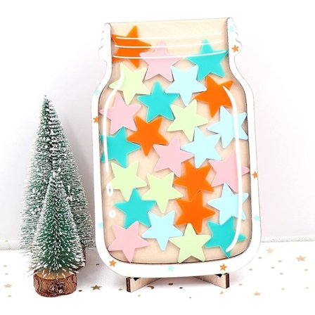 Belønningsglas til Børn, Personlige Stjerner Dinosaurer Belønningsglas, Klasseledelsesværktøj Glas Belønningssystem til Hjemmet Klasseværelset Børn