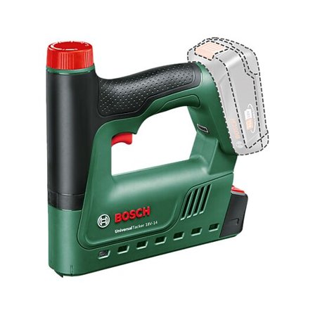 BOSCH Stiftepistol Universaltacker 18V-14 Solo