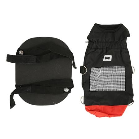 Husdjursrullator Multifunktionell Laminerad Träpanel Elastiskt Band Tysta Hjul Andningsbart Husdjursrullstol S (2‐3,5 kg/4,4‐7,7 lb)