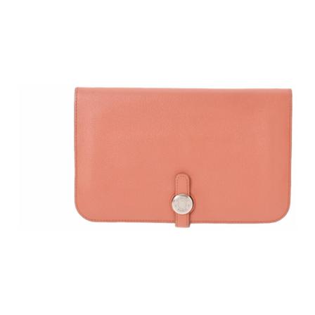 Hermès Vintage Wallets Cardholders Orange, Dame Vintage Accessories, Størrelse: ONE Size