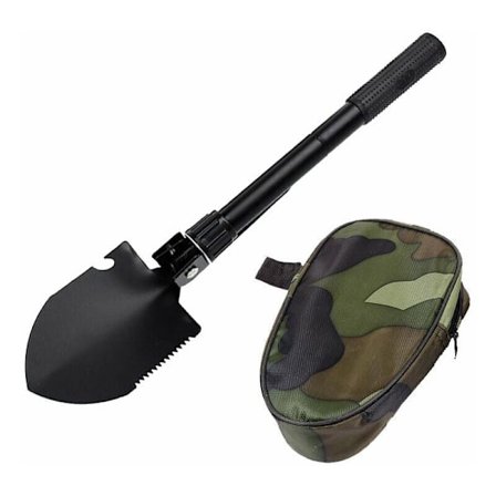 Multifunktionell hopfällbar spade för att skära grenar Camping Överlevnad