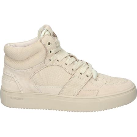 Blackstone Xw45 Stone - High TOP Sneaker , Grijs , Dames , Maat: 38 EU