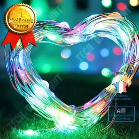 LED-ljusslinga - TD - Rosa - 30M - 300LED - Solcell - Utomhus