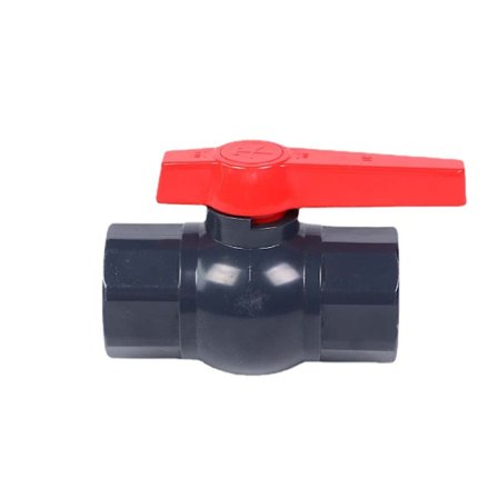 PVC-ventil för limning 32mm sfärisk kulventil sfär kulventil för simning