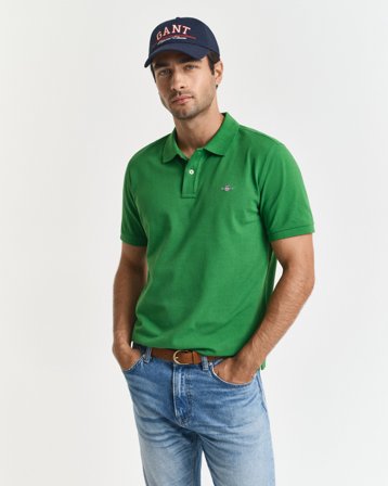 GANT Herren Regular Fit Piqué Poloshirt (S)