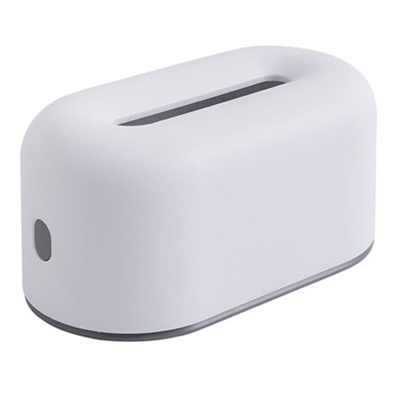 Nordisk Ins Plast Tissue Box Enkel Pappershållare Dispenser Hemförvaringslåda för Hem Sovsal Sovrum Soffbord Restaurang Varmvit [DB]