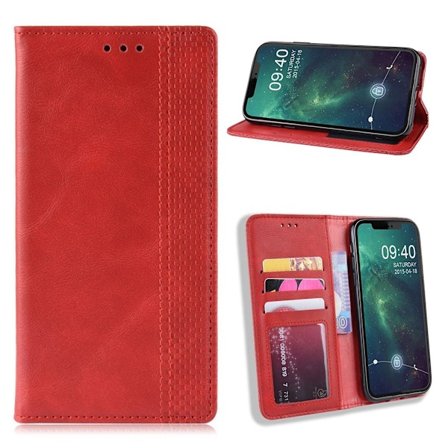 Bofink Vintage iPhone 12 / 12 Pro kotelot - Punainen