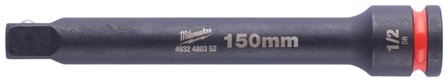 Milwaukee 4932480352 Hylsförlängare 1/2" 150 mm, Skruva