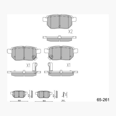 Biltema - Bremseklosser