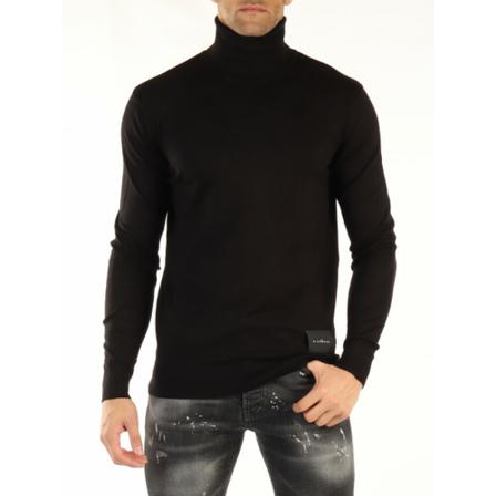 Richmond, Turtlenecks Zwart, Heren, Maat:M