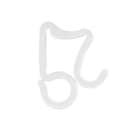 Jule Mini Tagrender Hængekroge Plastik Note Formede Julelysklemmer Q