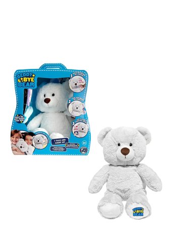 Toyrock Beddy Bye Bye Bear Multilingual Version - White - ONE SIZE