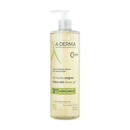 Aderma Gel Doccia Surgras 750ml - Bagno e Doccia