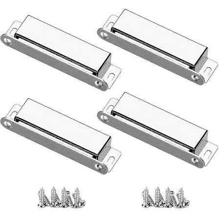 Magnetiske Lukkemagneter, 4 stk. Rustfrit Stål Magnetiske Lukninger Op til 27 kg