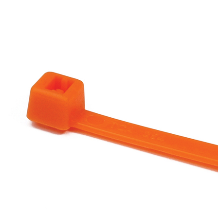 Hellermann Tyton T50R OG Buntband 4,6 x 200 mm, 100-pack Orange, Installationsmaterial