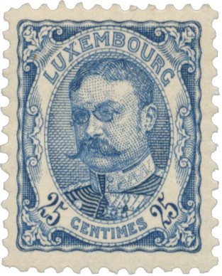 Luxembourg 1906 - MICHEL 76 - Ubrugt