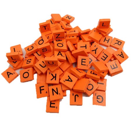 100 Trefliser Svarte Bokstaver Tall For Håndverk Tre Alfabeter