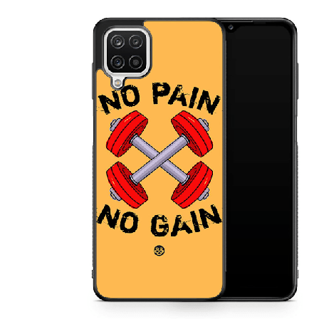 Bjornberry Skal Samsung Galaxy A12 -No Pain No Gain
